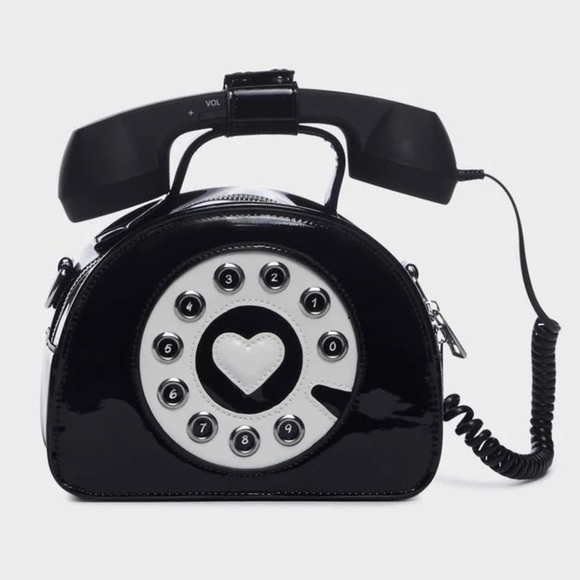 RING RING NOVELTY TELEPHONE 📞 ☎️ BAG GUC - Picture 11 of 13
